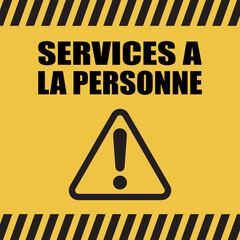 Logo services &agrave; la personne.