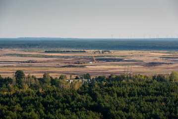 Cottbuser Ostsee - rekultywacja dawnej kopalni węgla brunatnego - obrazy, fototapety, plakaty