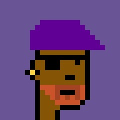 Cartoonish Pixelated Man