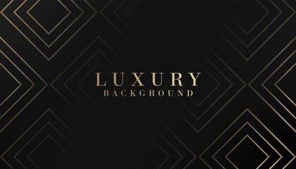 Black and gold luxury background.