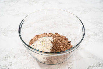 Chocolate peppermint cupcakes