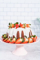 Red velvet bundt cake