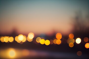  sunrise bokeh, background Generative AI