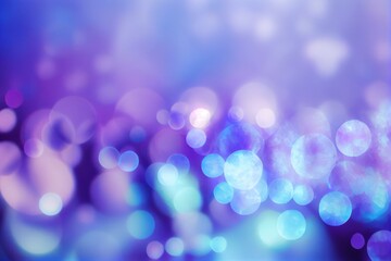  soft purple, soft blue, bokeh background Generative AI