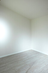 Photo studio with white walls