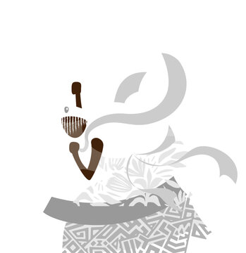 Orix&aacute; Oxal&aacute; - Vetor, SVG