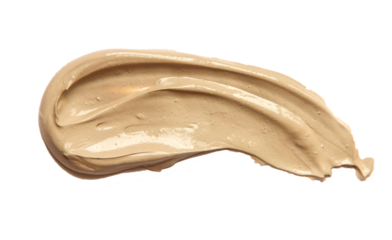 Mask clay spa texture isolate. Selective focus.