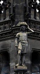 Escultura de granjero