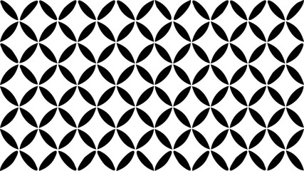 Black and white geometric pattern. Tileable texture background.