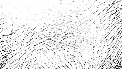 Scratched and Cracked Grunge Urban Background Texture Vector. Dust Overlay Distress Grainy Grungy Effect. Distressed Backdrop Vector Illustration. Isolated Black on White Background. EPS 10.