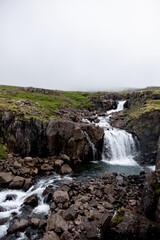 Iceland Landscape Waterfall