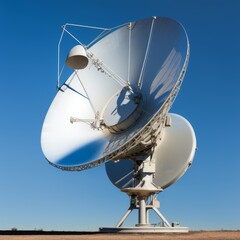 communications parabolic antenna generative ai