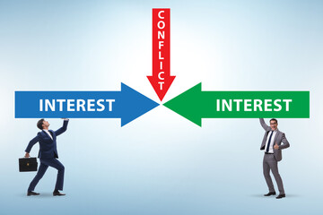 Conflict of interest concept in ethical business