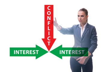Conflict of interest concept in ethical business