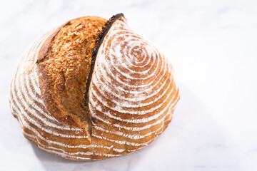 Wheat Sourdough Bread