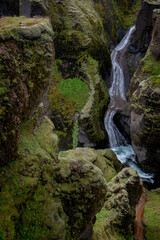 Obraz premium Iceland Landscape Fjadrargljufur Canyon 