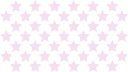 Seamless pattern with pink stars