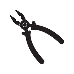 pliers icon logo vector design template