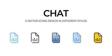 chat icons set vector illustration. vector stock,