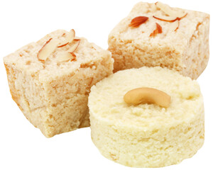 Delicious Bangladeshi white sandesh
