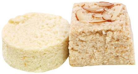 Delicious Bangladeshi white sandesh