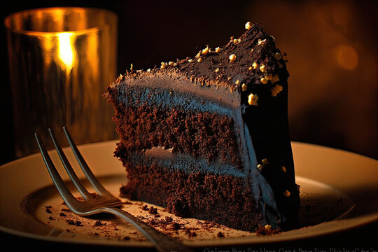Nigellas devils food cake,generative artificial intelligence