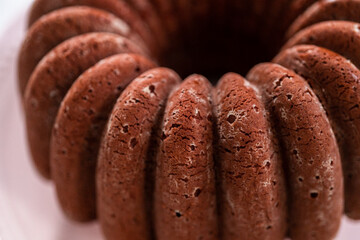 Red velvet bundt cake