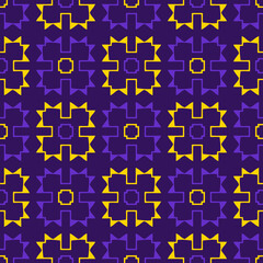 Seamless pattern with geometric ornament. Beautiful abstract illustration.