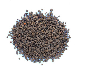 Pumice pebbles or volcanic rock