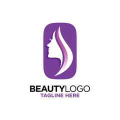 Letter O Beauty Face Logo Design Template Inspiration, Vector Illustration.