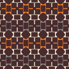Seamless pattern with geometric elements.