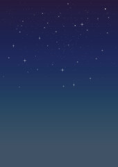 Star Field Sky Galaxy Vector illustration clip art