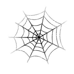 Spider Web vintage halftone Icon Design Vector Art Illustration Stock Vector Image