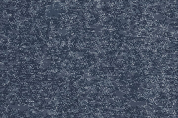Fototapeta premium Realistic vector illustration of Texture of blue knitted fabric. Abstract modern knitted texture in blue color. Dark knitted background 