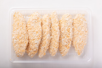 白身魚のフライ　(冷凍状態)