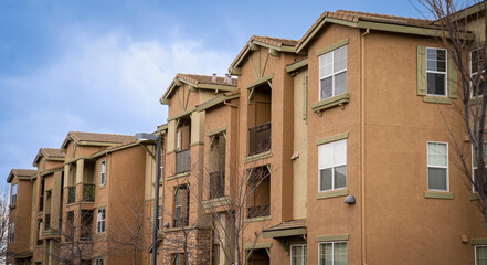 Apartment building in California