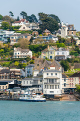 Fototapeta premium Kingswear from Dartmouth, Devon, England