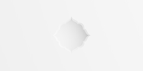 oriental style Islamic windows and arches,Mosque gate.Arabian muslim shape arch,Architectural design elements for muslim holidays,3d illustration