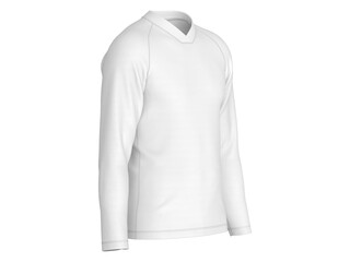 T-Shirt Neck V Long Raglan Mockup Resource