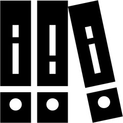 Encyclopedia Books Glyph Icon