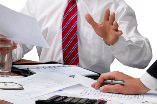 Group of  Business People Working in an Office