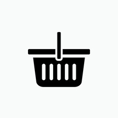 Shopping Cart Icon - Vector, Sign and Symbol for Design, Presentation, Website or Apps Elements.   