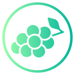 grape gradient icon