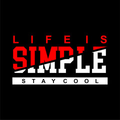 SIMPLE Design Vector For Tshirt And More Clothing