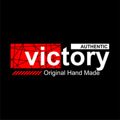 Victory Design Vector For Tshirt And More Clothing