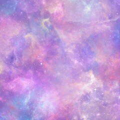 Colorful galaxy background. Sky with nebula and star dust. Abstract universe background.  © sierrapearls