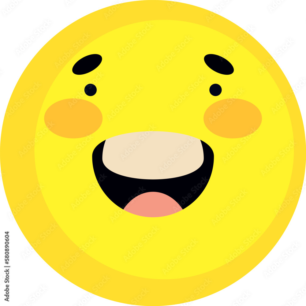 Canvas Prints emoticon smile happy