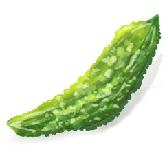 ゴーヤのイラスト