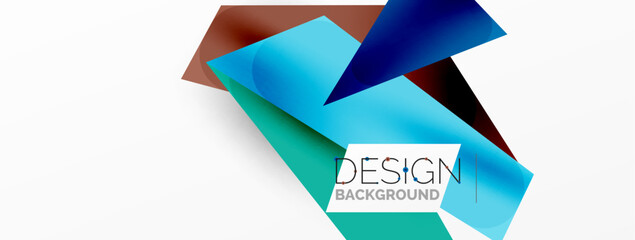 Background color abstract overlapping lines. Minimal composition vector illustration for wallpaper banner background or landing page