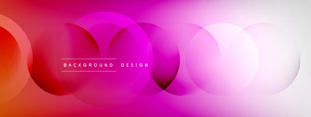 Abstract background - geometric composition created with lights and shadows. Technology or business digital template